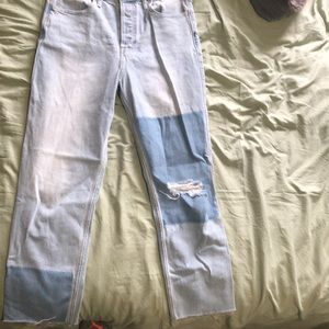 Hollister patch jeans
